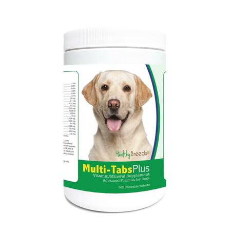 HEALTHY BREEDS Labrador Retriever Multi-Tabs Plus Chewable Tablets, 365PK 840235121920